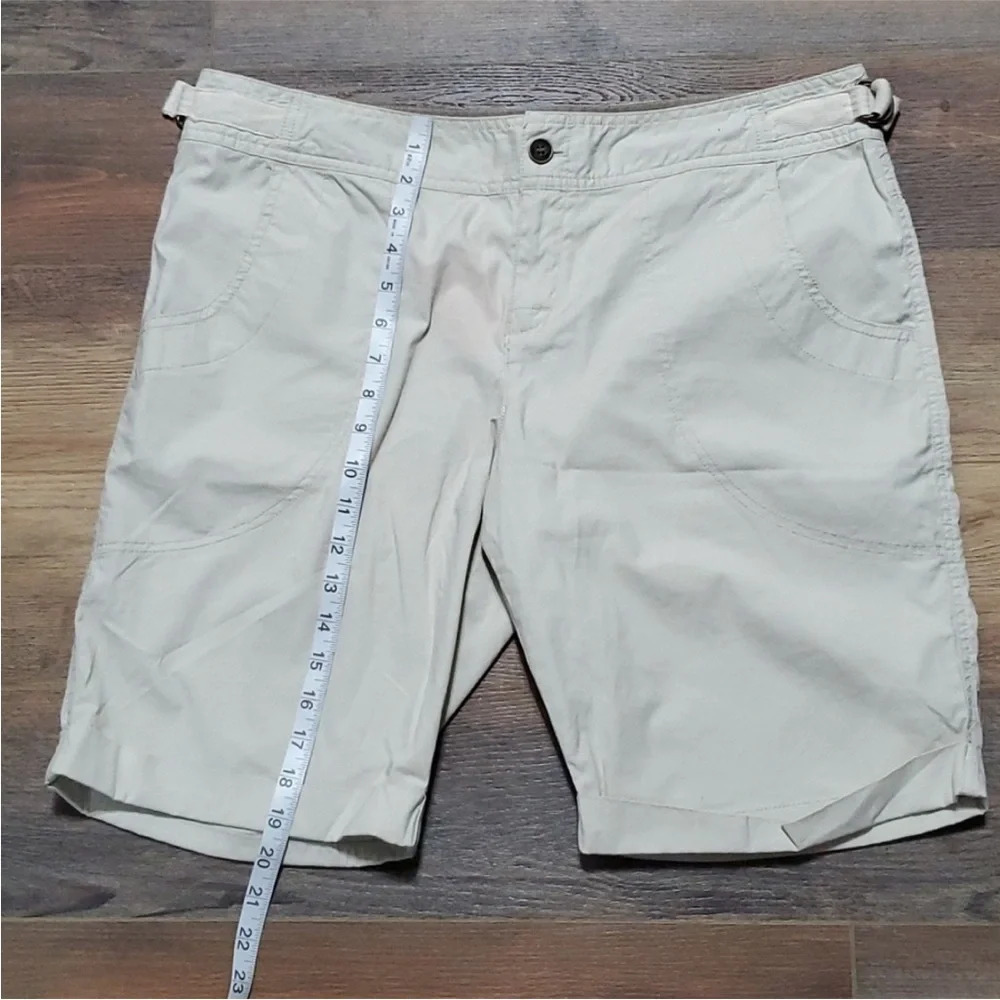 Lucy boyfriend Bermuda khaki tan cargo shorts size 6